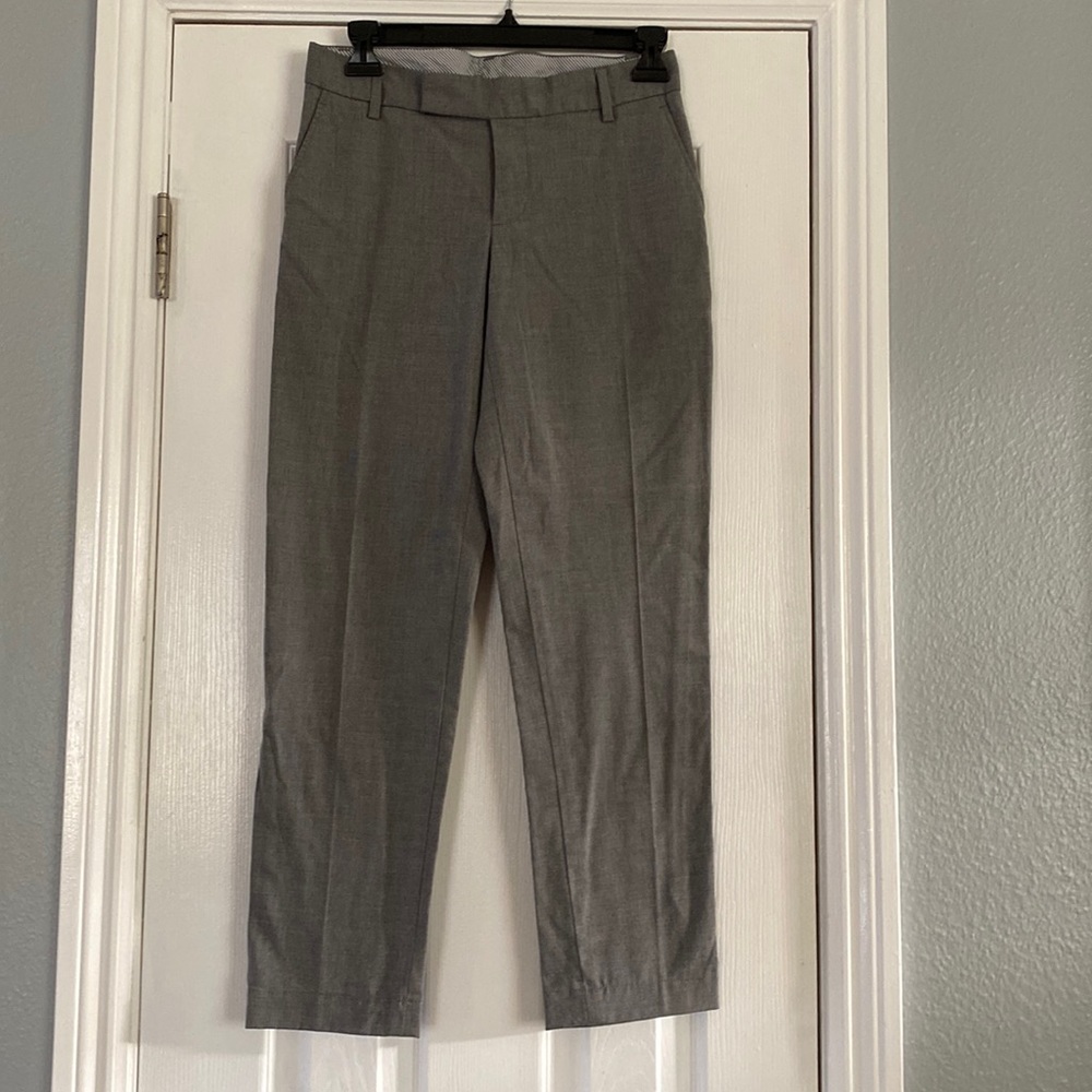 Gap tailored gray pants size 0 never worn